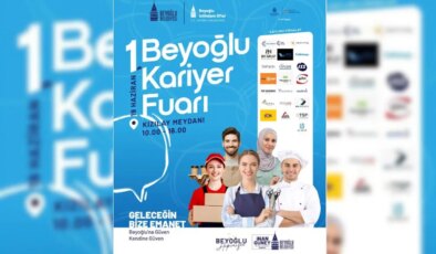 Beyoğlu Belediyesi 393 kişiye iş kapısı açıyor: 24 firma Kariyer Fuarı’nda buluşuyor