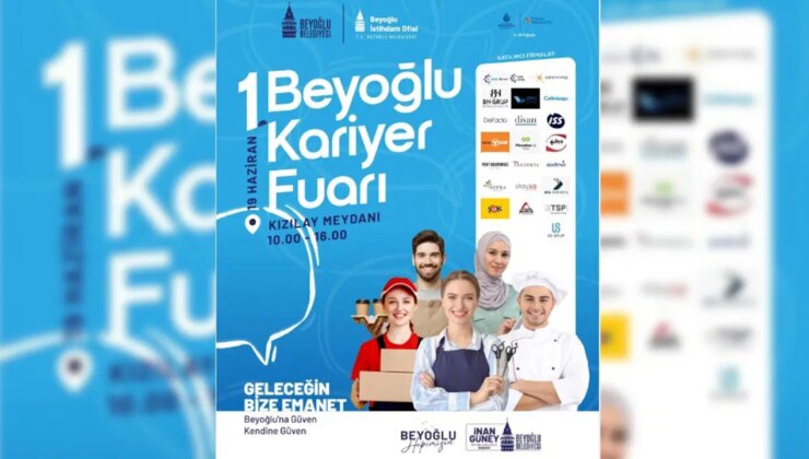 Beyoğlu Belediyesi 393 kişiye iş kapısı açıyor: 24 firma Kariyer Fuarı’nda buluşuyor