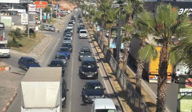 Bodrum’a 24 saatte 50 bin araç giriş yaptı