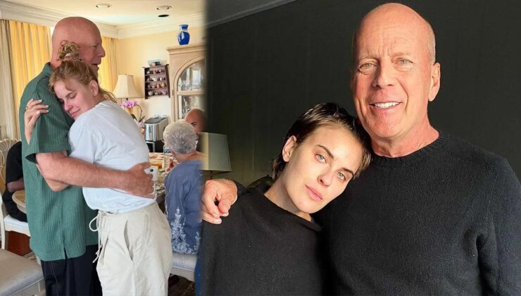 Bruce Willis’in kızı Tallulah, demansla mücadele eden babasının son halini paylaştı