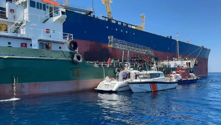 Çanakkale’de denizi kirleten gemiye 8 milyon lira ceza