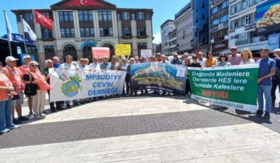 Çevre örgütlerinden ortak çağrı: ‘Doğa katliamına yol açacak yasa teklifleri geri çekilmeli’