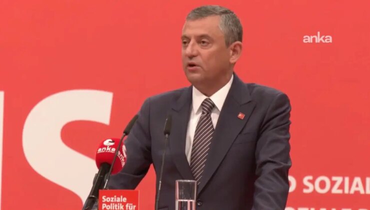 CHP lideri Özel, Berlin’de SPD Kongresi’nde konuştu: ‘Siyasi tarihimizde, demokrasiye dönük en ağır saldırılardan biri yaşanmaktadır’
