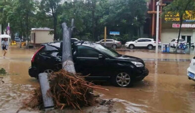Çin’in Guicou eyaletinde sel: Acil durum en yüksek seviyede