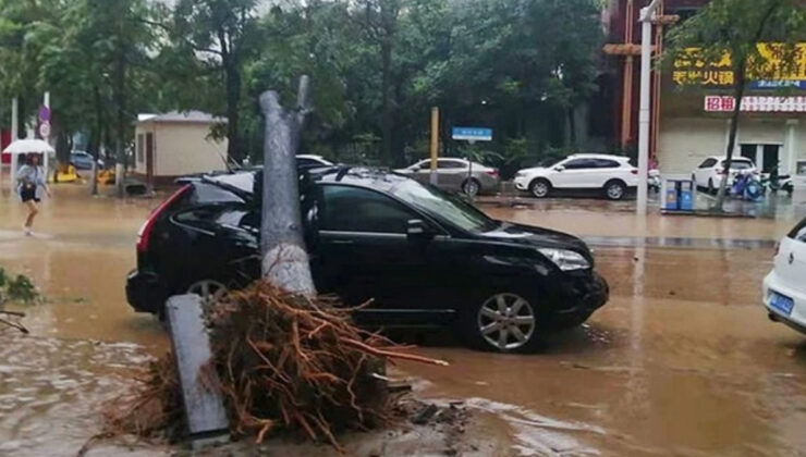 Çin’in Guicou eyaletinde sel: Acil durum en yüksek seviyede