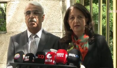 DEM Parti heyetinden TBMM Başkanı Numan Kurtulmuş’a ziyaret