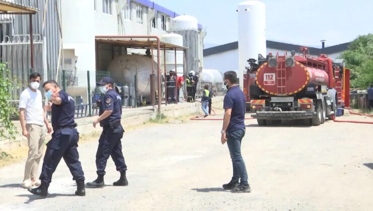 Dolum tesisinde patlama: 3 kişi hastaneye kaldırıldı!