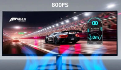 Dünyanın ilk 800 Hz yenileme hızına sahip oyuncu monitörü tanıtıldı