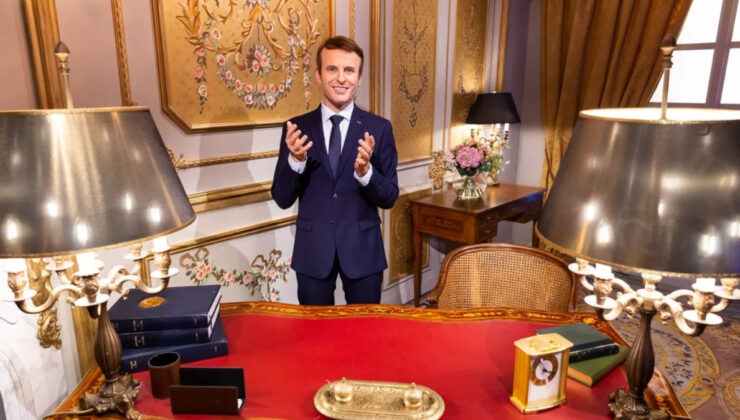 Emmanuel Macron’un bal mumu heykeli çalındı