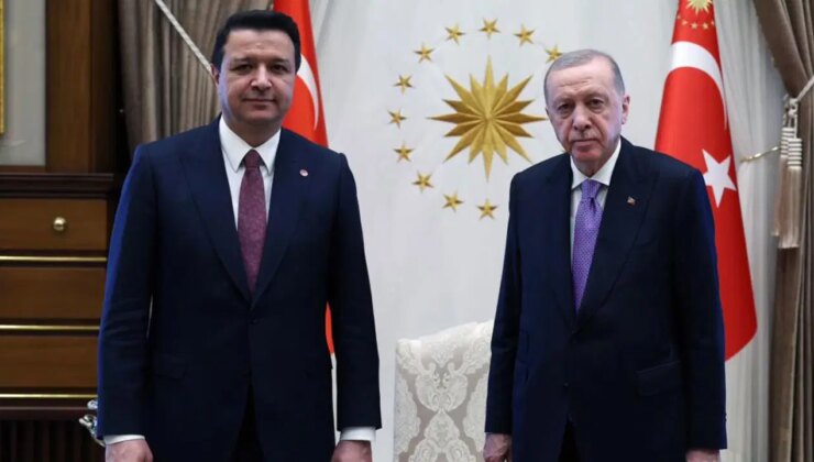 Erdoğan, Saadet Partisi Genel Başkanı Mahmut Arıkan ile görüştü