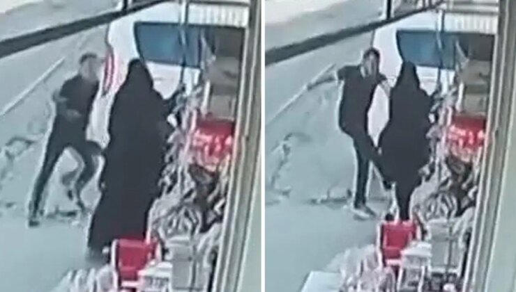 Erkek şiddetinin adresi bu kez Arnavutköy: Sokak ortasında boşanma aşamasındaki eşini darbetti!
