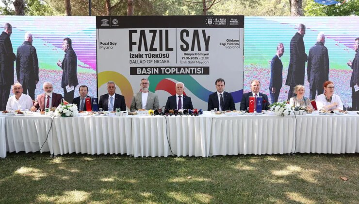 Fazıl Say’dan İznik’e özel beste