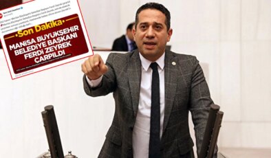 ‘Ferdi Zeyrek’ paylaşımı tepki çekmişti… CHP’li Ali Mahir Başarır’dan gerici Yeni Akit’e tepki!