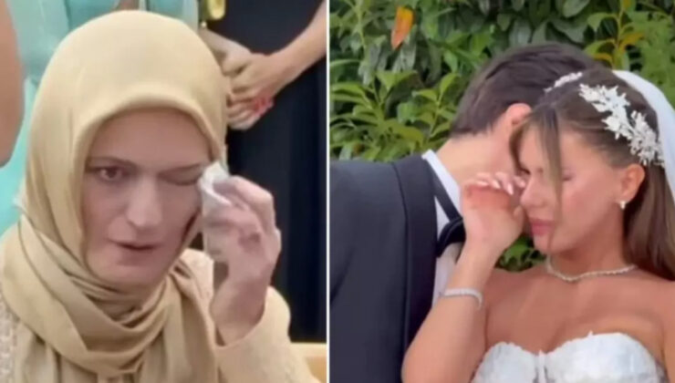 Feyyaz Şerifoğlu ve spiker Merve Dinçkol evlendi! Gelin ile kaynana karşılıklı ağladı