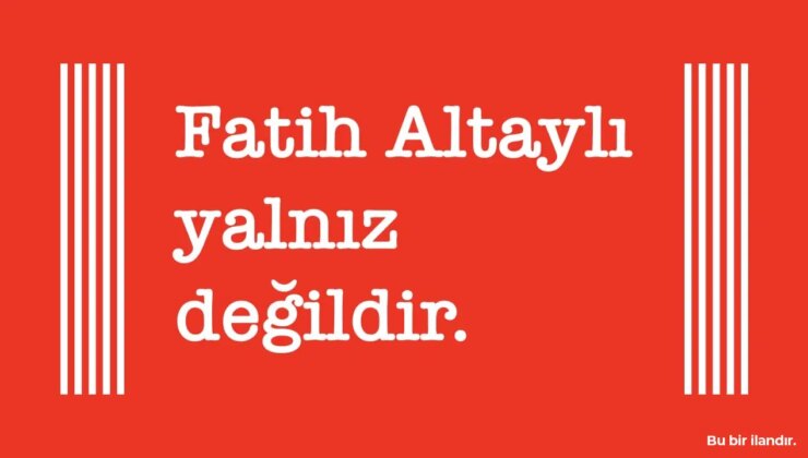Galatasaray Lisesi dönem arkadaşlarından Altaylı’ya destek: ‘Fatih Altaylı yalnız değildir’