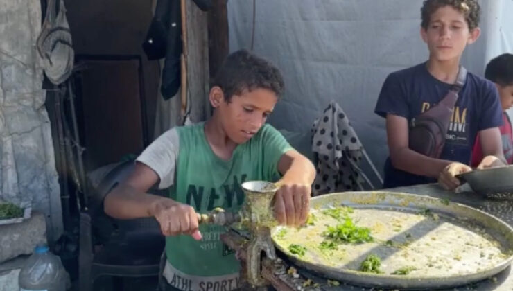 Gazzeli çocuklar oyun oynamak yerine yaşam mücadelesi veriyor
