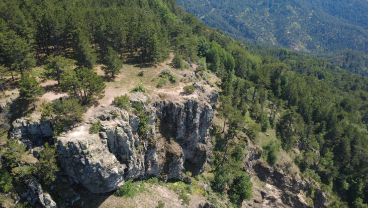 Gelin Uçtu Kayalıkları, Türkiye’nin 271. tabiat parkı oldu