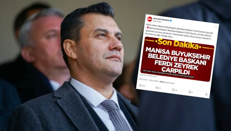 Gerici Yeni Akit’ten tepki çeken ‘Ferdi Zeyrek’ paylaşımı!