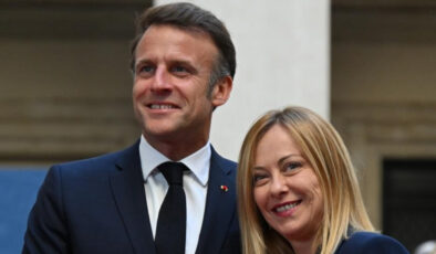 Giorgia Meloni ve Emmanuel Macron, İtalya’da görüştü