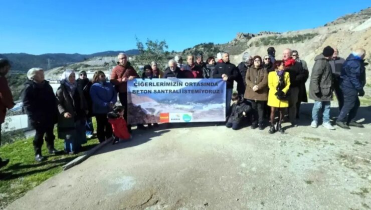 Gölköy’de dev beton santrali kurdular: ‘Ruhsatsız kaçak çalıştılar’ iddiası