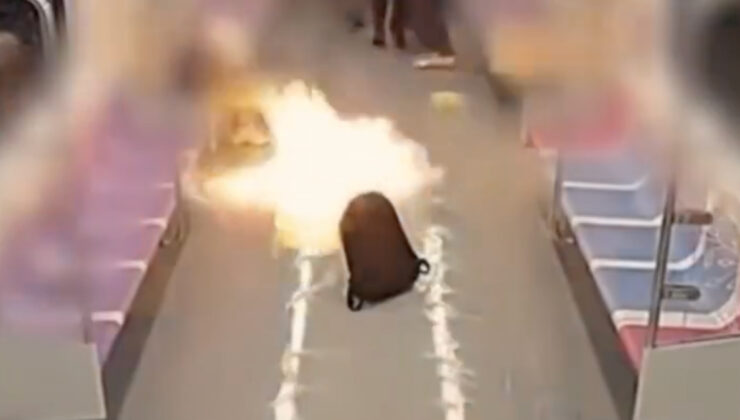 Güney Kore metrosunda kundaklama: Görüntüler ortaya çıktı