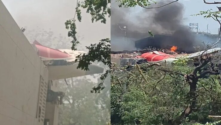 Hindistan’da yolcu uçağı düştü