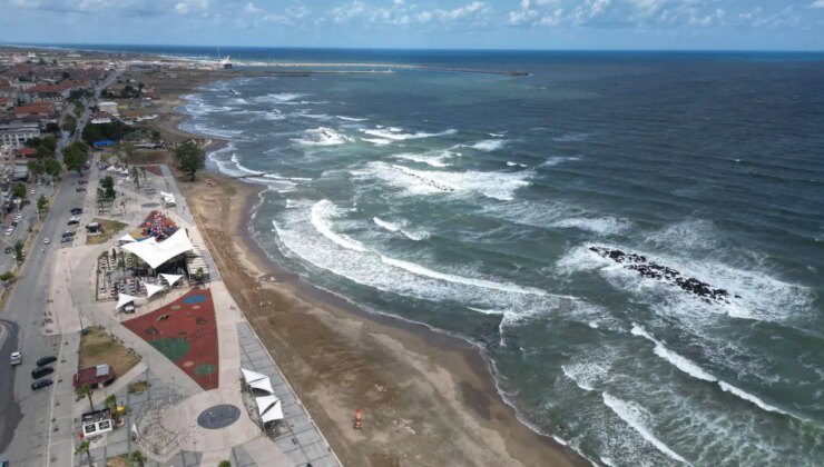 İki kentte denize girmek yasak