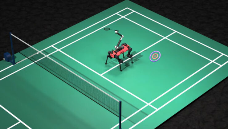 İnsanlarla badminton oynayan robot: ANYmal