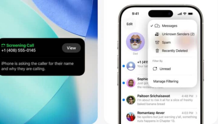 iOS 26 ile istenmeyen aramalar ve mesajlar engellenecek