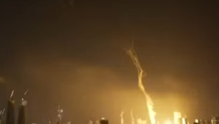 İran’dan füze saldırısı: Tel Aviv’den dumanlar yükseldi