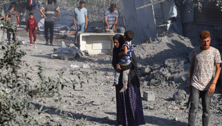 İsrail ordusundan Gazze’nin orta kesimlerindeki Filistinliler için sürgün emri