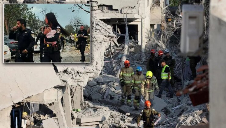 İsrail ve İran’dan yeni saldırılar… Rishon Lezion kentinde en az 2 kişi öldü: Enkazda aramalar sürüyor!