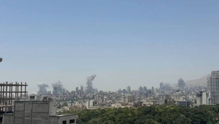 İsrail’den, İran’a peş peşe hava saldırısı: Tahran ve diğer kentler hedef alındı