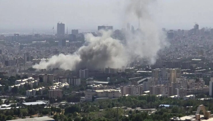 İsrail’den İran’a yoğun hava saldırısı: ‘İç güvenlik karargahı’ vuruldu!