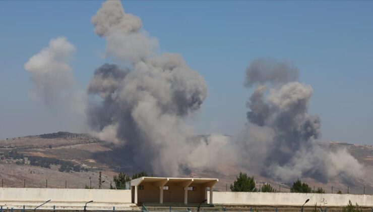 İsrail’den Lübnan’ın güneyine yoğun hava saldırıları