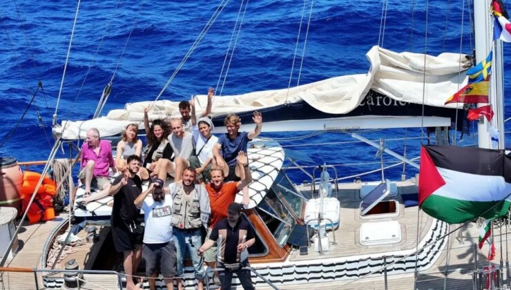 İsrail’den ‘Madleen’ yelkenlisine engel talimatı: ‘Gazze’ye ulaşamayacaklar’