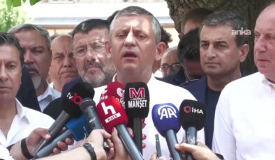 İsrail’in İran’a saldırısı sonrası Özgür Özel’den iktidara çağrı