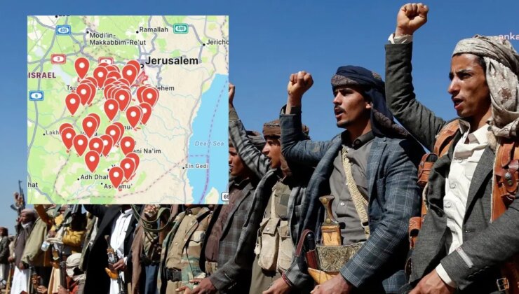 İsrail’in İran’a saldırısı sonrasında Yemen’deki Husilerden İsrail’e füze saldırısı