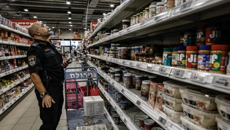 İsrailliler, marketleri talan etti