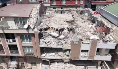 İstanbul’da bayram günü korkutan anlar… Avcılar’da 6 katlı binada kısmi çökme: Hasar, gün doğunca ortaya çıktı!