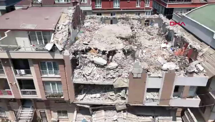 İstanbul’da bayram günü korkutan anlar… Avcılar’da 6 katlı binada kısmi çökme: Hasar, gün doğunca ortaya çıktı!