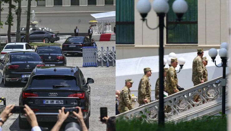 İstanbul’da kritik zirve: Rus ve Ukraynalı heyetler Çırağan Sarayı’nda!