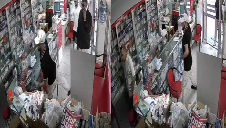 İzmir’de eczaneye yumurtalı saldırı!