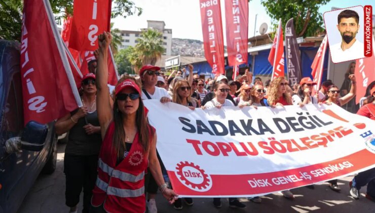 İzmir’de grev altıncı günde de sürdü, işçiler grev halayı çekti, taraflar arasında görüşme başladı: Uzlaşı masası kuruldu