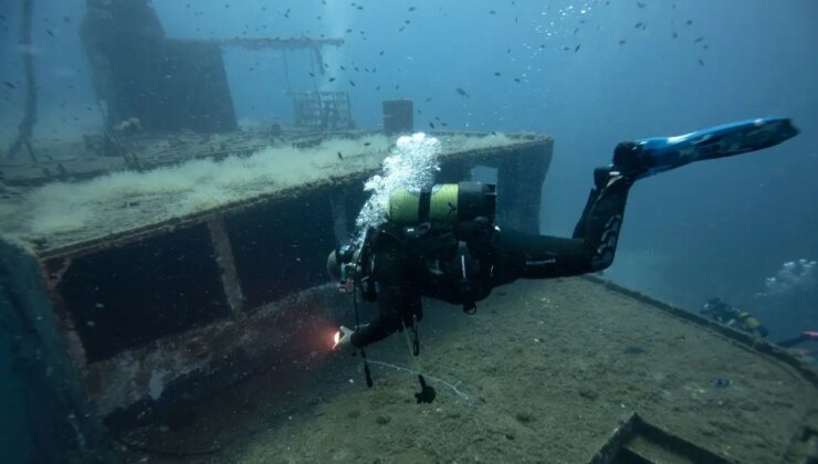İzmir’in eşsiz koyları bayramda dalış tutkunlarını ağırladı