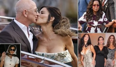Jeff Bezos ve Lauren Sanchez Venedik’te evlendi