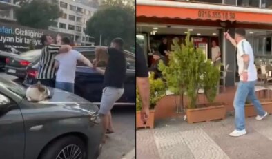 Kadıköy’de bıçaklı saldırgan dehşet saçtı: ‘Senin boğazını keserim’