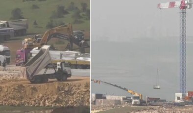 Kanal İstanbul için yağma sürüyor! İstanbul Barosu Çevre Kent ve İmar Hukuku Komisyonu Sazlıdere’de: ‘İnşaatlar ivedilikle durdurulmalı!