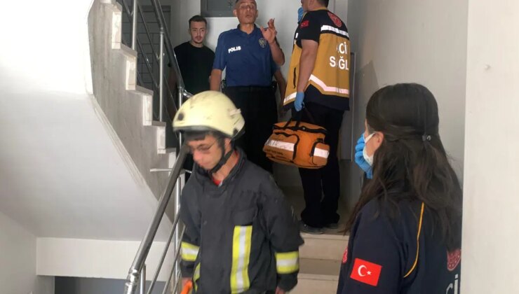 Karaman’da binadan yayılan ‘koku’ ekipleri harekete geçirdi