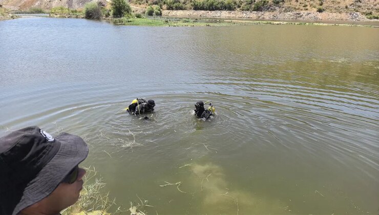 Kayıp 2 çocuk babası için barajda arama çalışması başlatıldı